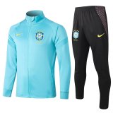 Brazil Jacket + Pants Training Suit Blue 2020/21