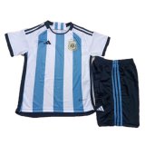 Kids 2022 Argentina Home Soccer Kit