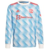 Manchester United Away Long Sleeve Soccer Jersey 2021/22