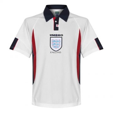 England Retro Home Soccer Jerseys Mens 1998