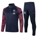 PSG x Jordan Jacket + Pants Training Suit Navy Texture 2020/21