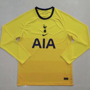 Tottenham Hotspur Third Soccer Jerseys Long Sleeve Mens 2020/21