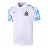 Olympique Marseille Polo Shirt All White 2020/21