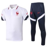 France Polo Tracksuit White 2020/21