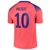 PULISIC #10 Chelsea Third Soccer Jersey 2020/21 (UCL Font)