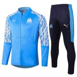 Olympique Marseille Jacket + Pants Training Suit Blue 2020/21