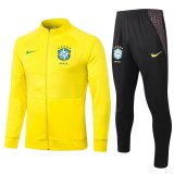 Brazil Jacket Pants Training Suit Yellow 2020/21