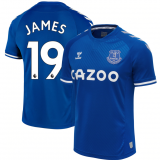 JAMES #19 Everton Home Football Shirt 20/21