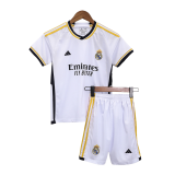 Real Madrid Home Soccer Jerseys Kit Kids 2023/24
