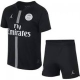 PSG Third Black Jersey Kit 2018/19