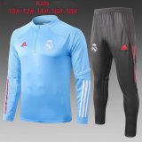 Kids Manchester United Training Suit Blue 2020/21
