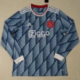 Ajax Away Long Sleeve Soccer Jerseys Mens 2020/21