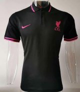 2020/21 Liverpool Black Polo Short Jersey