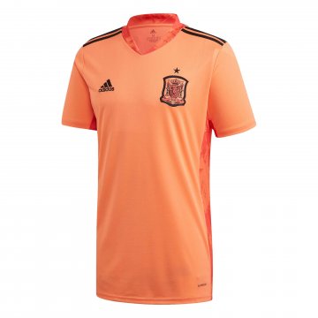 Spain Goalkeeper Pink Soccer Jerseys Mens 2020