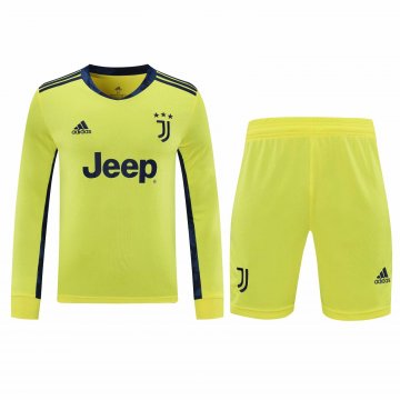 Juventus Yellow Goalie Kit Long Sleeve Mens 2020/21