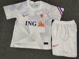Netherlands White Pre-Match Kit Kids 2020