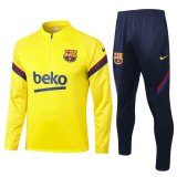 Barcelona Training Suit Yellow 2020/21