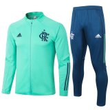 Flamengo Jacket + Pants Training Suit Green 2020/21