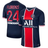 Florenzi #24 PSG Home Soccer Jerseys Mens 2020/21