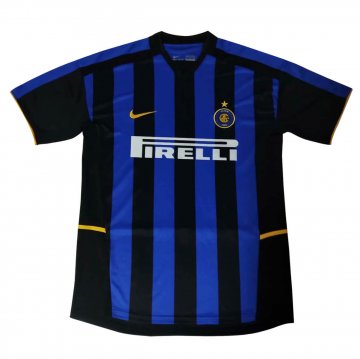 Inter Milan Retro Home Soccer Jerseys Mens 2002/2003