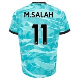 M.SALAH #11 Liverpool Away Soccer Jerseys 2020/21(League Font)