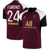 Florenzi #24 PSG Third Soccer Jerseys Mens 2020/21