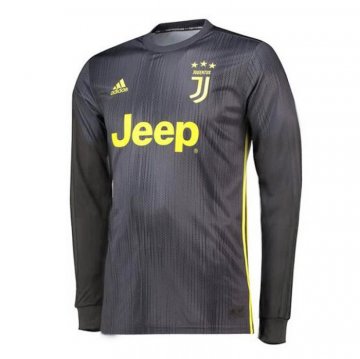 Juventus Third Jersey Long Sleeve Mens 2018/19