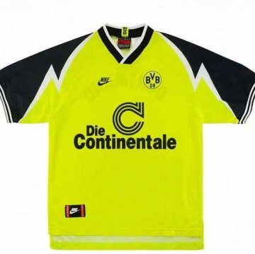 Borussia Dortmund Retro Home Soccer Jerseys Mens 1995-1996