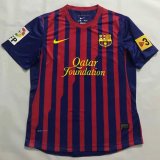 Barcelona Retro Home Soccer Jerseys Mens 2011/12 with patches
