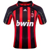 AC Milan Retro Home Soccer Jerseys Mens 2006-2007
