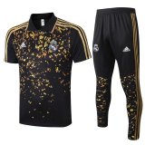 Real Madrid Special Edition Polo Tracksuit Black 2020/21