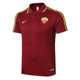 Roma Polo Shirt Burgundy 2020/21