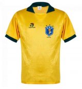 Brazil Retro Home Soccer Jerseys Mens 1990