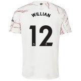 WILLIAN #12 Arsenal Away Soccer Jerseys Mens 2020/21(League Font)
