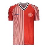 Denmark Retro Home Soccer Jerseys Mens 1986