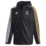 Real Madrid All Weather Windrunner Jacket Black 2020/21