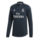 Real Madrid Away Soccer Jerseys Long Sleeve Mens 2018/19