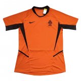 Netherlands Home Retro Soccer Jerseys Mens 2002