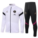 PSG Jacket + Pants Training Suit White Slash 2020/21