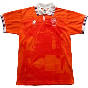 Netherlands Home Retro Soccer Jerseys Mens 1996