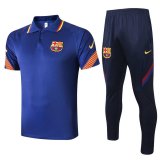Barcelona Polo Suit Navy 2020/21