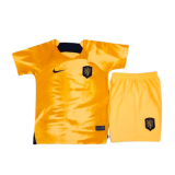 2022 Netherlands Home Kids Soccer Kit