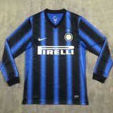Inter Milan Retro Home Jersey Long Sleeve Mens 2010/11