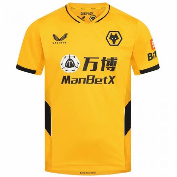 Wolverhampton Wanderers Home Football Shirt 21/22