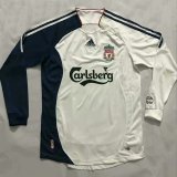Liverpool Retro Away Soccer Jerseys Long Sleeve Mens 2006/07