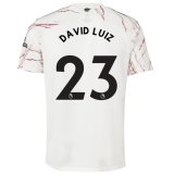 DAVID LUIZ #23 Arsenal Home Soccer Jerseys Mens 2020/21(League Font)