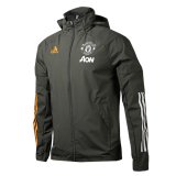 Manchester United All Weather Windrunner Jacket Black II 2020/21