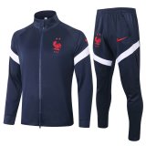France Jacket + Pants Training Suit Navy II 2020/21