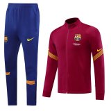 2020/21 Barcelona Red And Blue Jacket Tracksuit