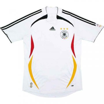Germany Home Retro Soccer Jerseys Mens 2006